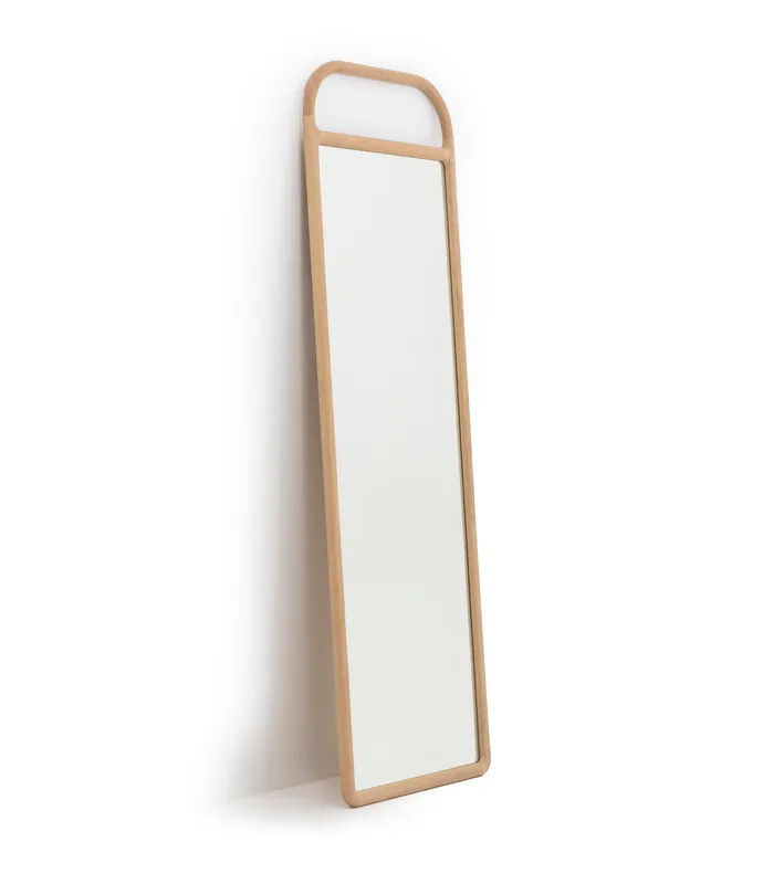Espejo Runda de roble macizo - PLM Design