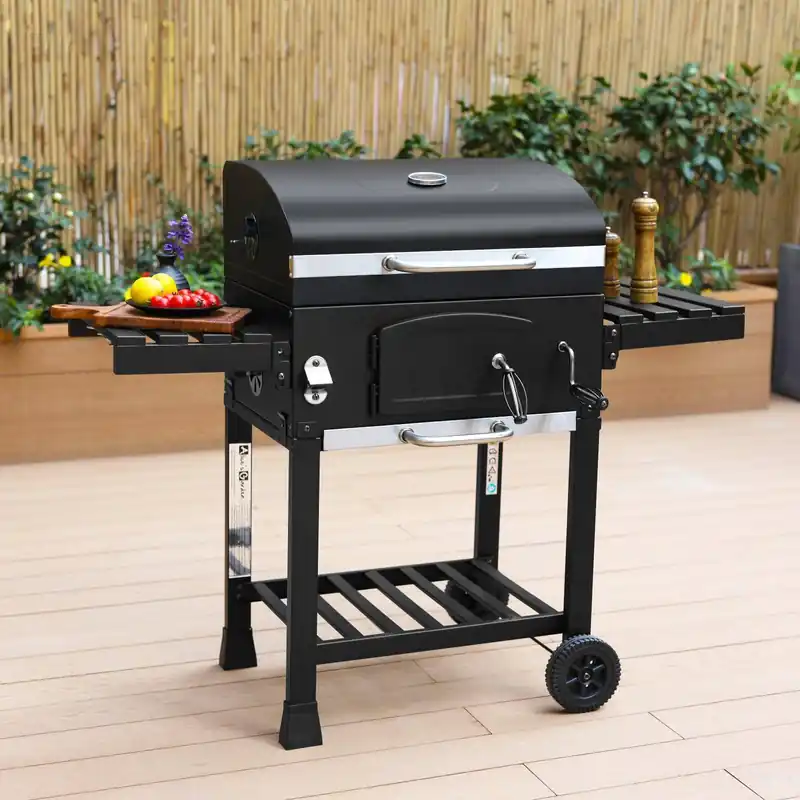 Parrilla de carbón con funda - Barbacoas