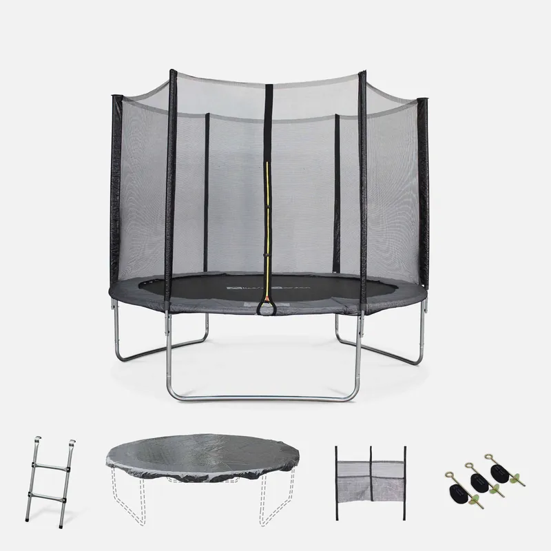 Cama elástica con pack de accesorios, 305cm - Camas elásticasy trampolines