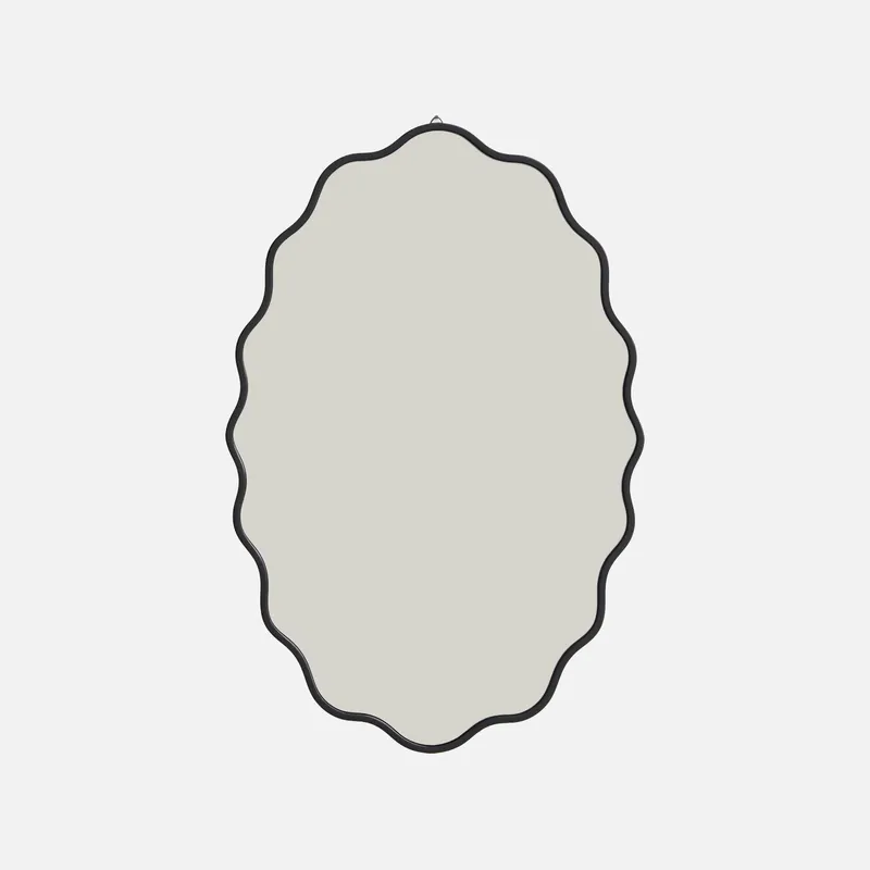 Espejo orgánico decoración madera, 90cm - Espejos