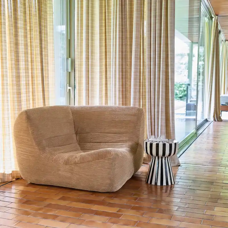 Sillón esquinero de pana - Sillones