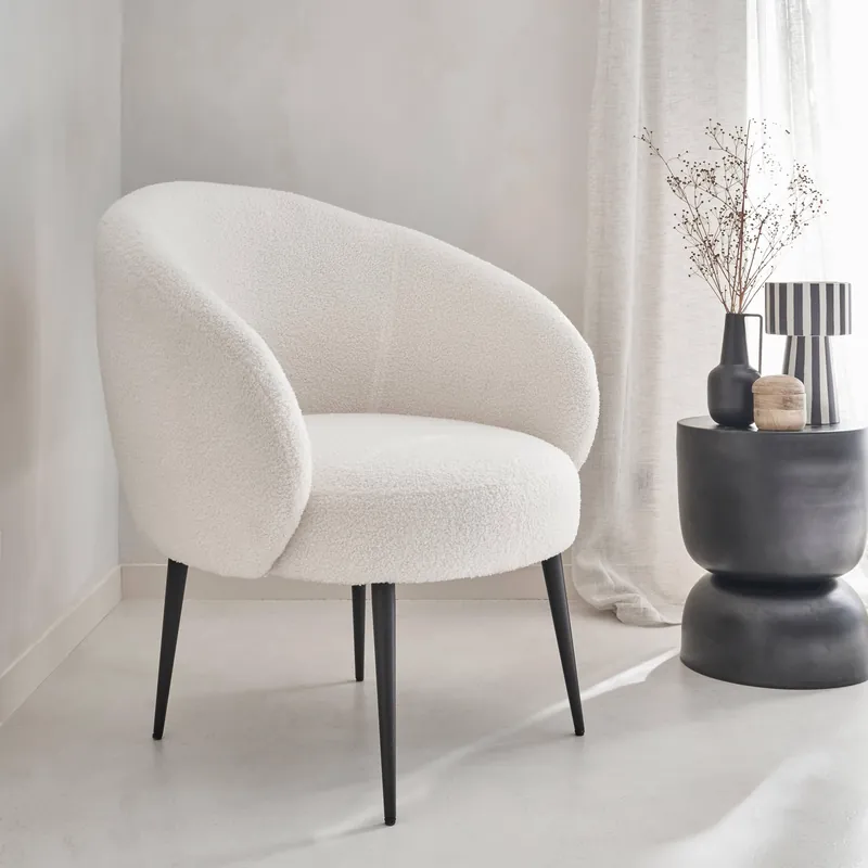 Sillón borreguito de diseño acogedor - Sillones