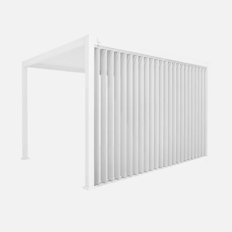 Panel de 4m con lamas orientables para pérgola bioclimática - Accesorios para pérgola bioclimática