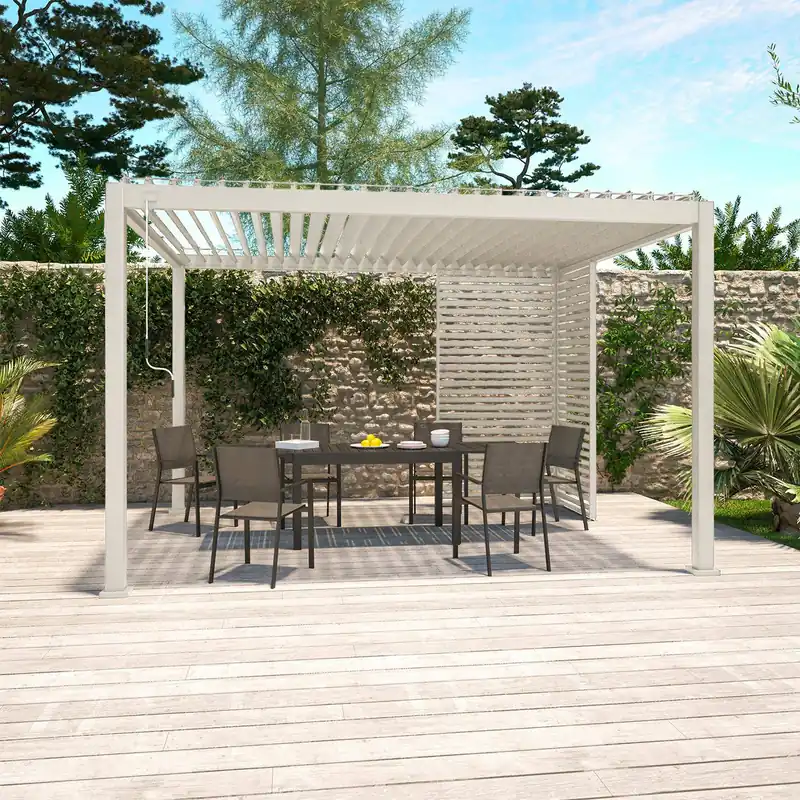 Persianas de aluminio 1.3m - Accesorios para pérgola bioclimática