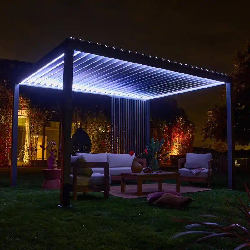 Persiana vertical para pérgola bioclimática,4m Triomphe de 3x4m - Accesorios para pérgola bioclimática