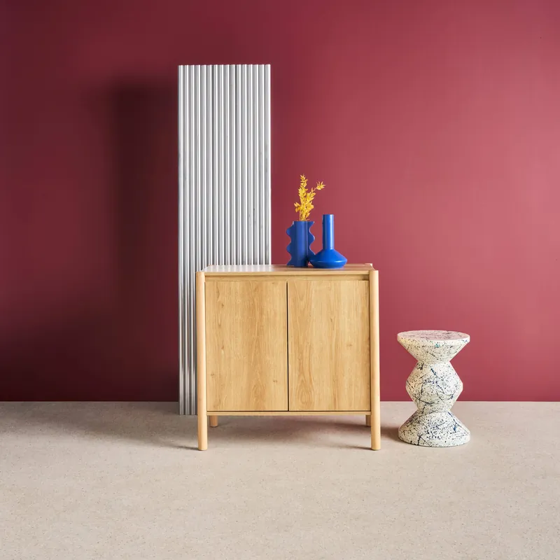 Aparador con 2 puertas, 80cm - Aparadores de salón