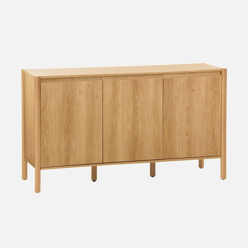 Aparador con 3 puertas, 140cm - Aparadores de salón
