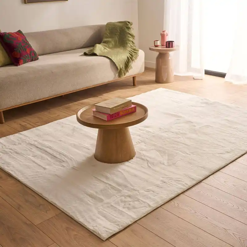 Alfombra interior lisa blanca - Alfombras