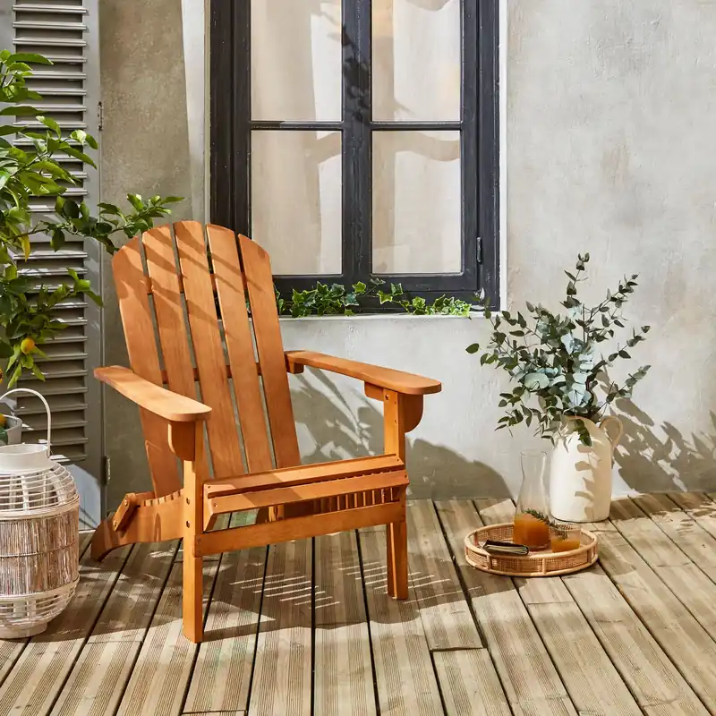 Sillón de jardín de madera - Sillas de jardín