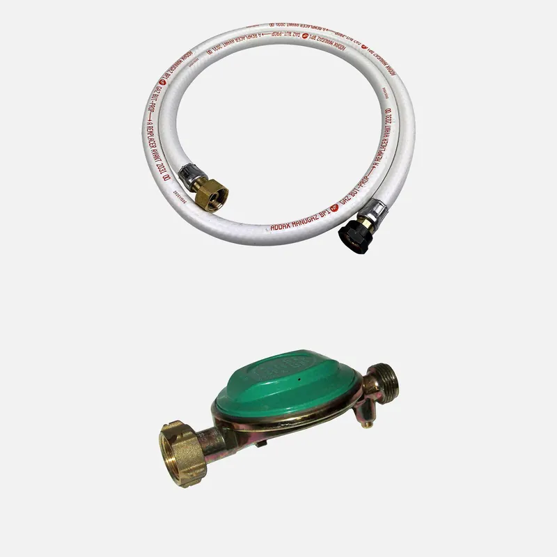 Kit de manguera de gas y regulador de butano - Accesorios para barbacoa