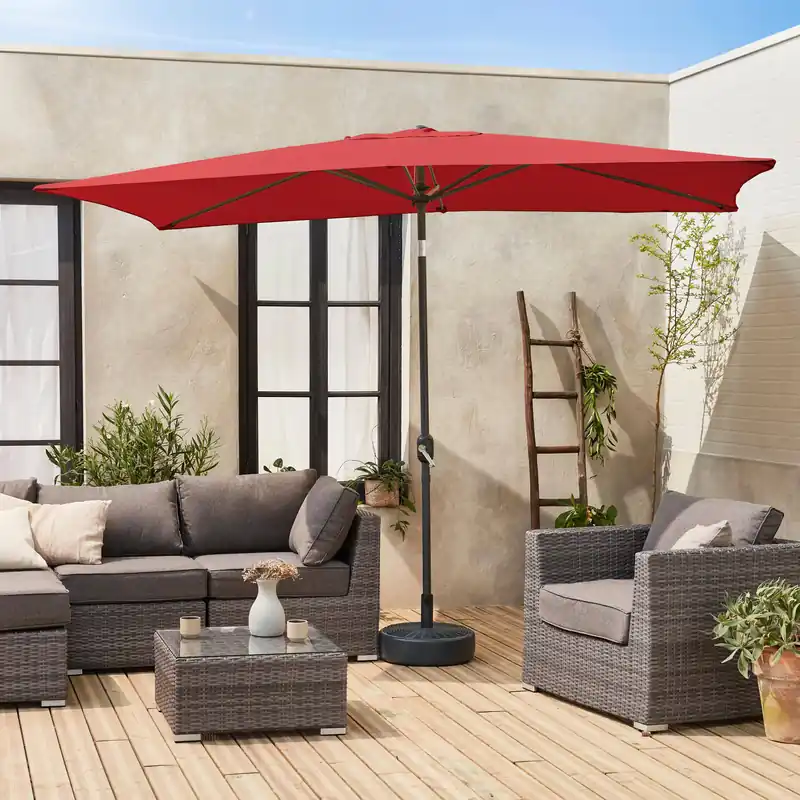 Parasol rectangular, 2x3m - Parasoles y Sombrillas