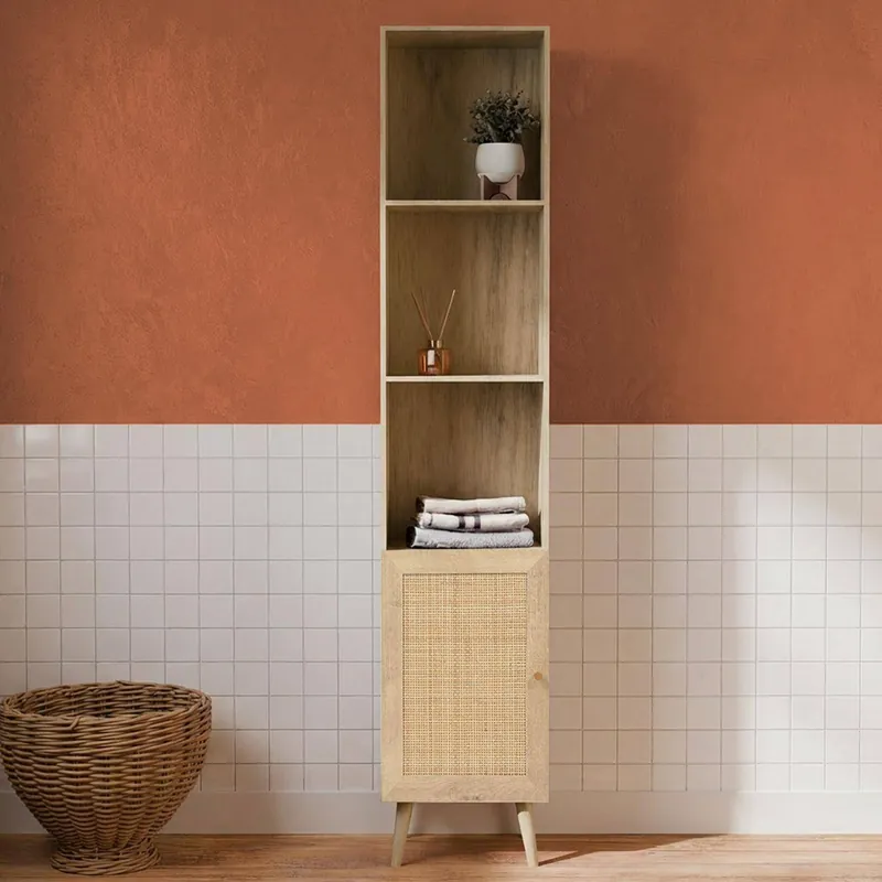 Columna de almacenamiento para cuarto de baño - Estanterías y columnas de baño