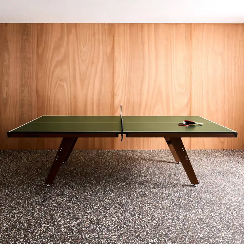Mesa de ping pong interior deluxe con 2 raquetas y 3 pelotas, 273.5cm - Mesas de ping pong