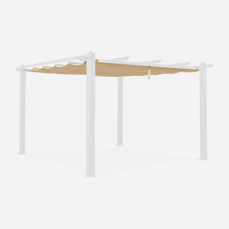 Techo de repuesto para pérgola Condate 3x4m - Accesorios de parasol y pérgola