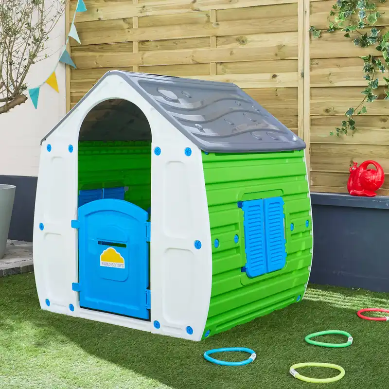 Casita de plástico infantil - Juegos infantiles