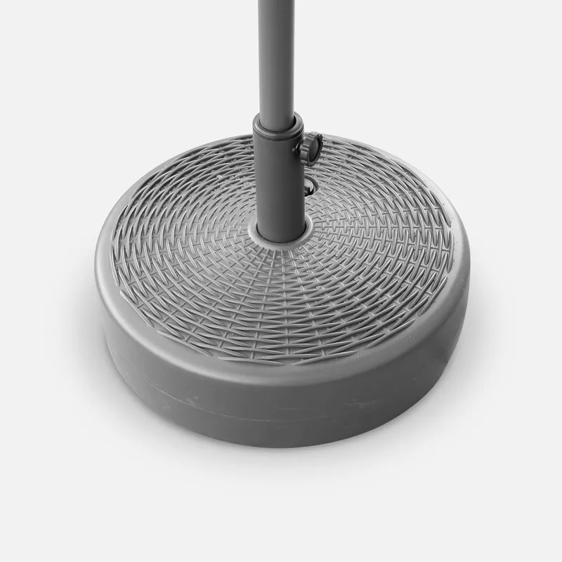 Soporte de plástico para sombrilla de mástil central - Accesorios de parasol y pérgola