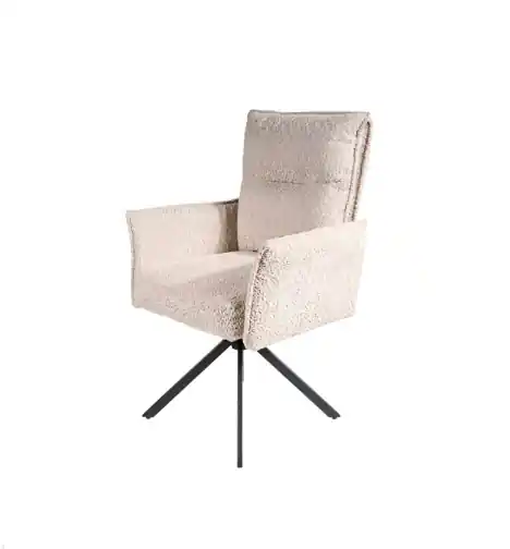 Silla Astra giratoria beige - Sillas