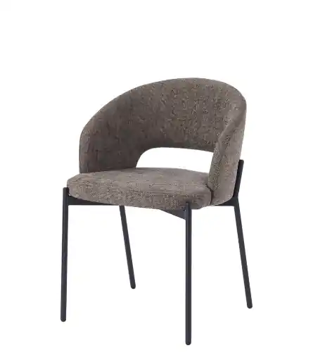 Silla Urban metal negro tela topo - Sillas