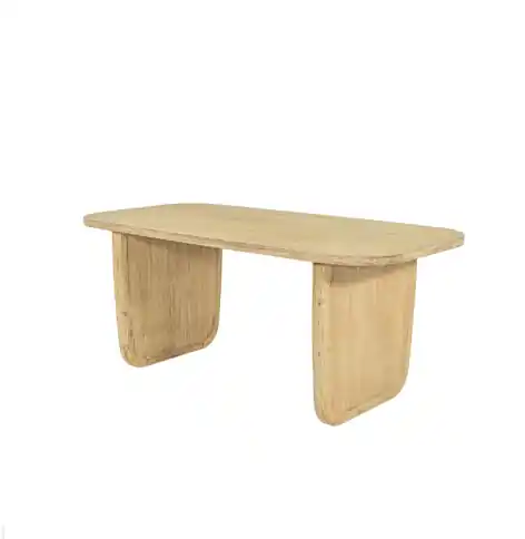 Mesa comedor Nara madera natural - Mesas de comedor