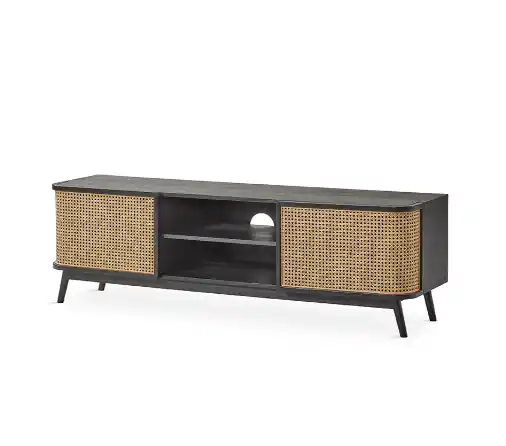 Mueble TV Ligna madera negro