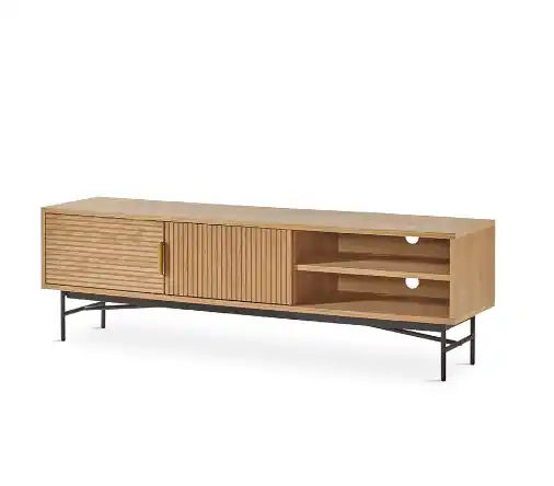 Mueble TV Nox madera metal natural