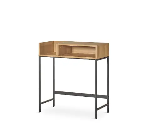 Consola Ona metal madera natural 80cm - Consolas