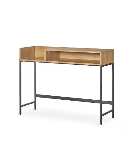 Consola Ona metal madera natural 120cm - Consolas