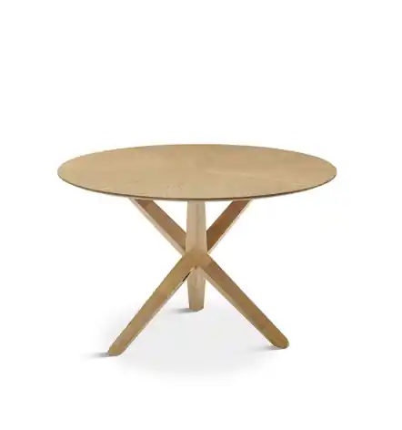 Mesa comedor Kembra madera natural 120cm - Mesas de comedor