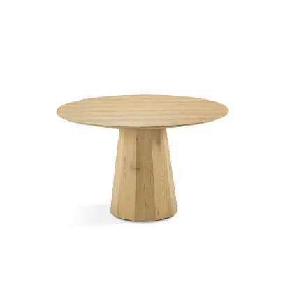 Mesa comedor Aruma redonda madera 120cm - Mesas de comedor