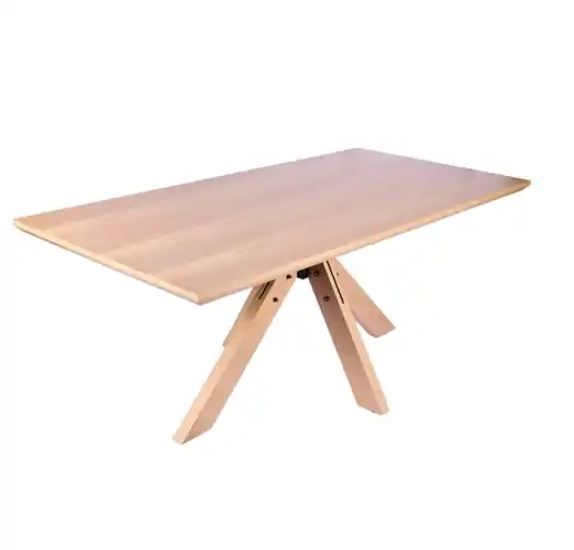 Mesa comedor Tamo madera natural 180cm - Mesas de comedor