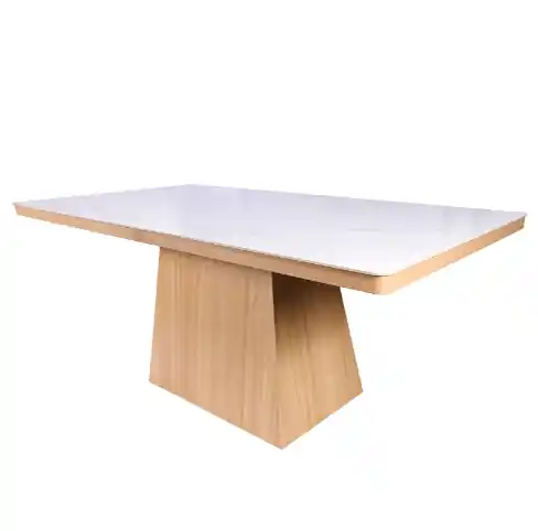 Mesa comedor Siena porcelánico madera - Mesas de comedor