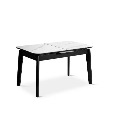 Mesa comedor extensible Artemisa madera porcelánico - Mesas de comedor