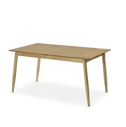 Mesa extensible comedor Talia madera natural - Mesas de comedor