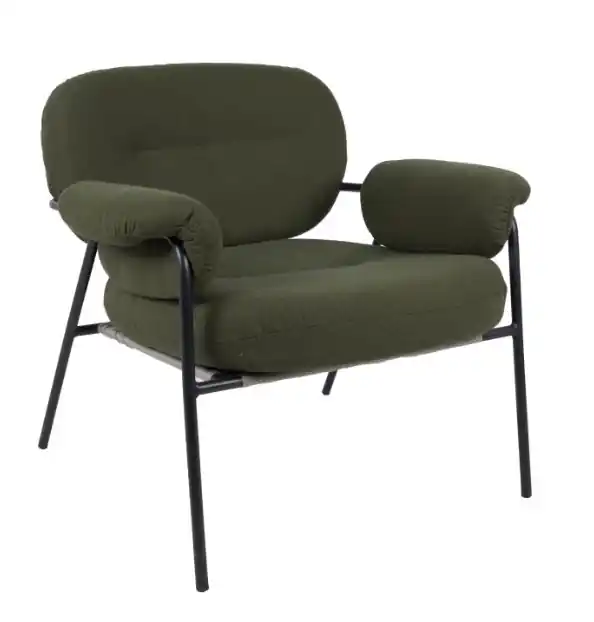 Butaca Elma verde metal - Butacas