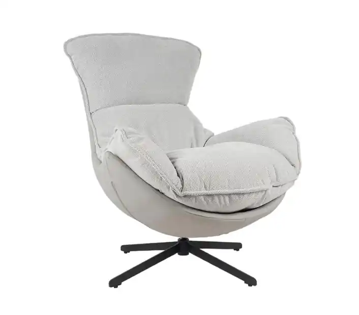 Sillón giratorio Zenair gris - Sillones
