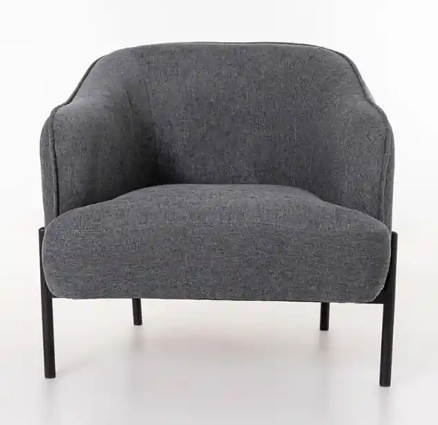 Sillón Lunar antimanchas gris oscuro - Sillones