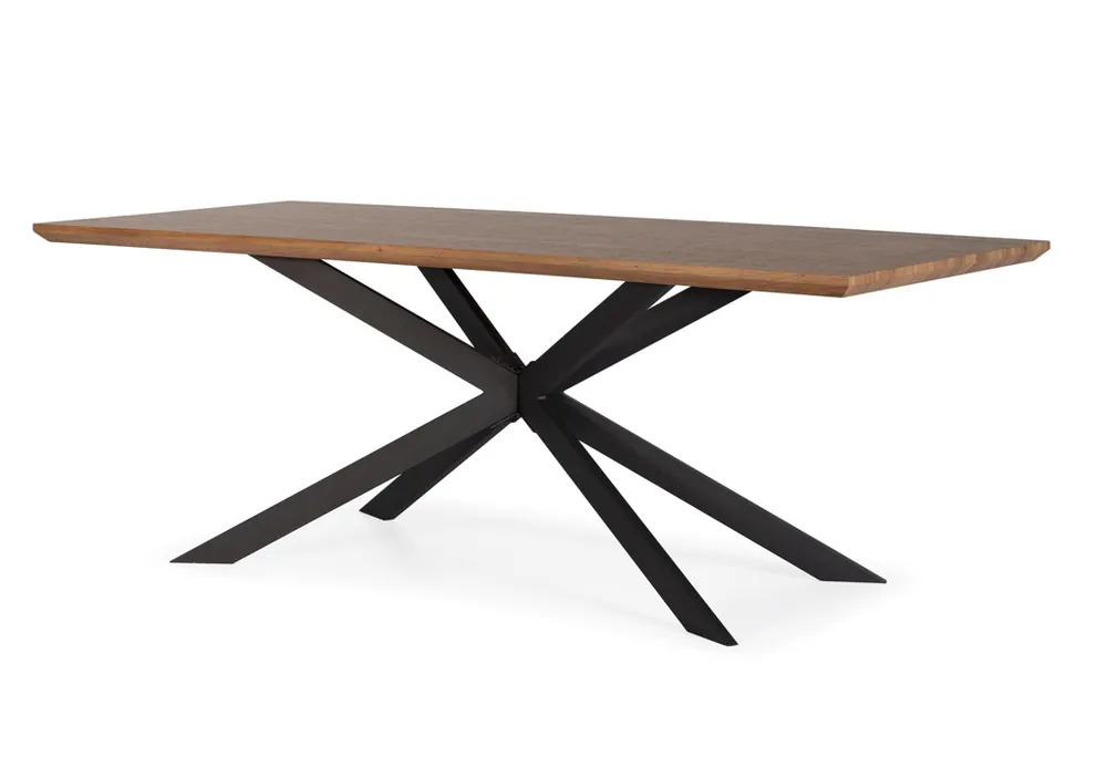 Mesa de comedor nogal 160×90 DT-180