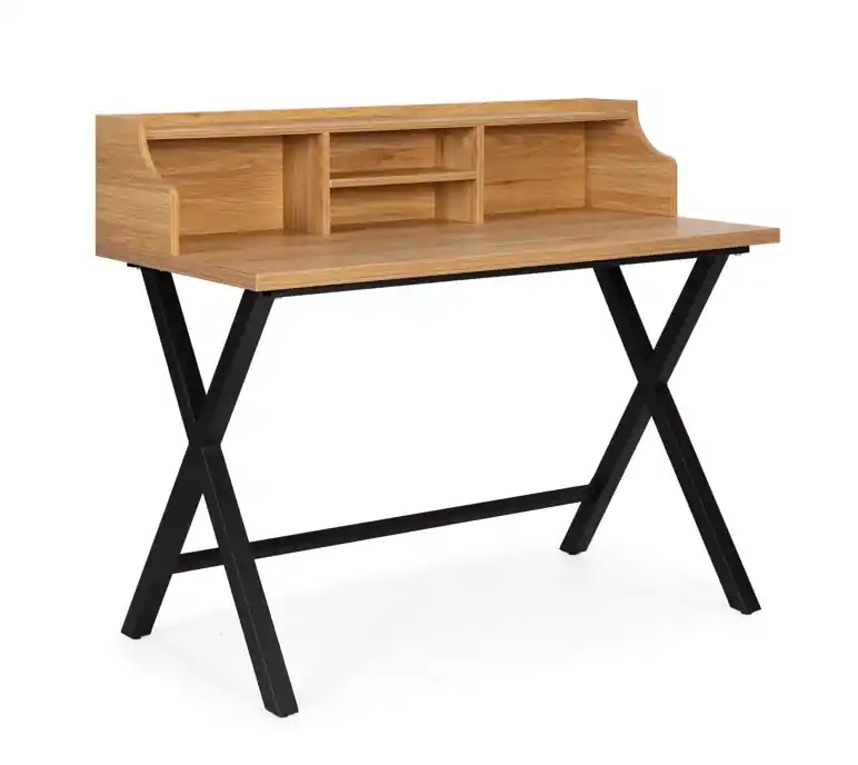 Escritorio buro Axel roble 120×60 DK-004