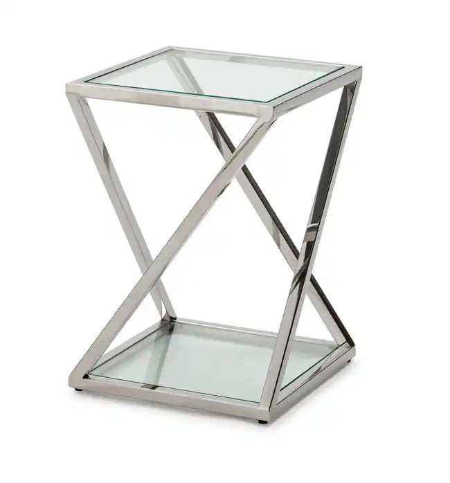 Mesa auxiliar acero inoxidable 35×35 M-50