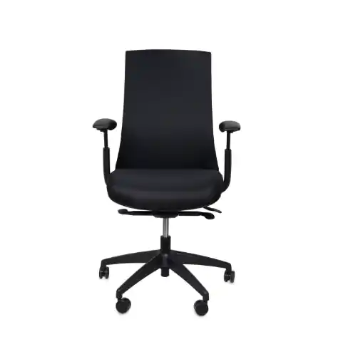 Silla de oficina Lancaster negro - Sillas oficina operativas