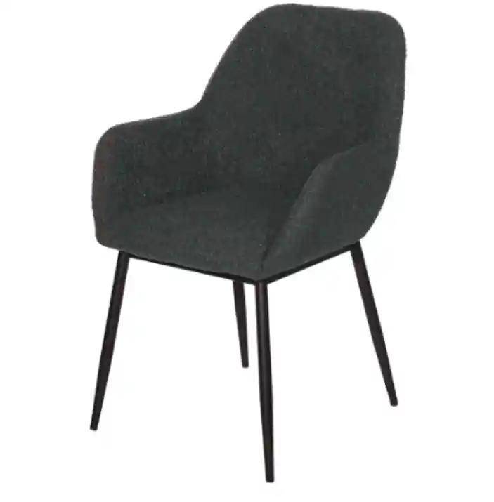 Silla Mia tapizado gris oscuro - Sillas