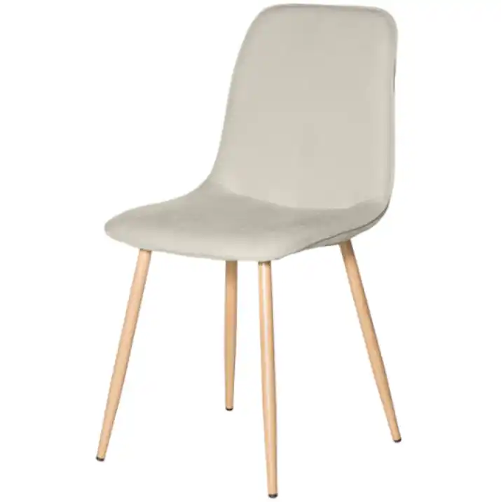 Silla Iliana tapizado beige - Sillas
