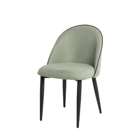 Silla Sloane tapizado menta - Sillas