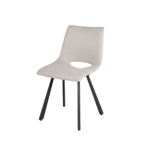 Silla Briana tapizado beige - Sillas