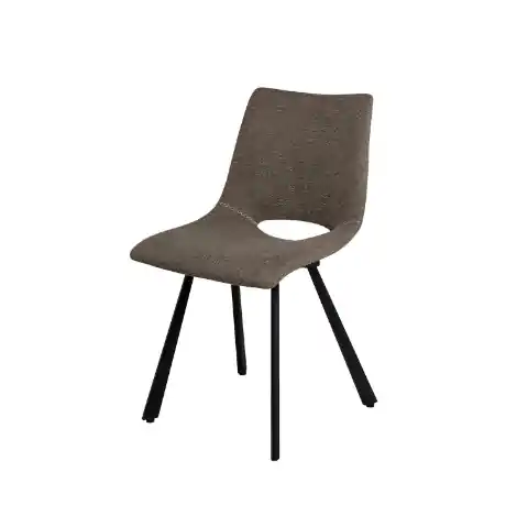 Silla Briana tapizado taupe - Sillas