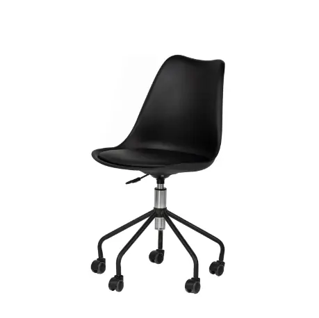 Silla Yale color negro - Sillas oficina operativas