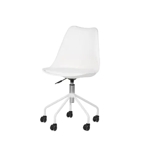 Silla Yale color blanco - Sillas oficina operativas