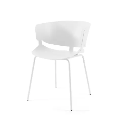 Silla Taylor color blanco - Sillas