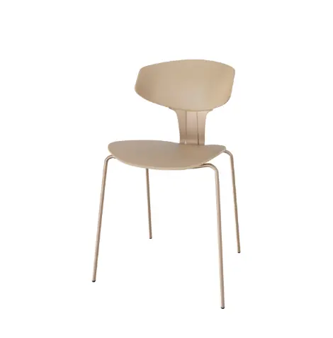 Silla Rene color beige - Sillas