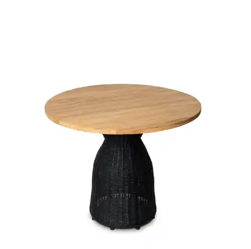Mesa Chiara madera ratán natural - Mesas
